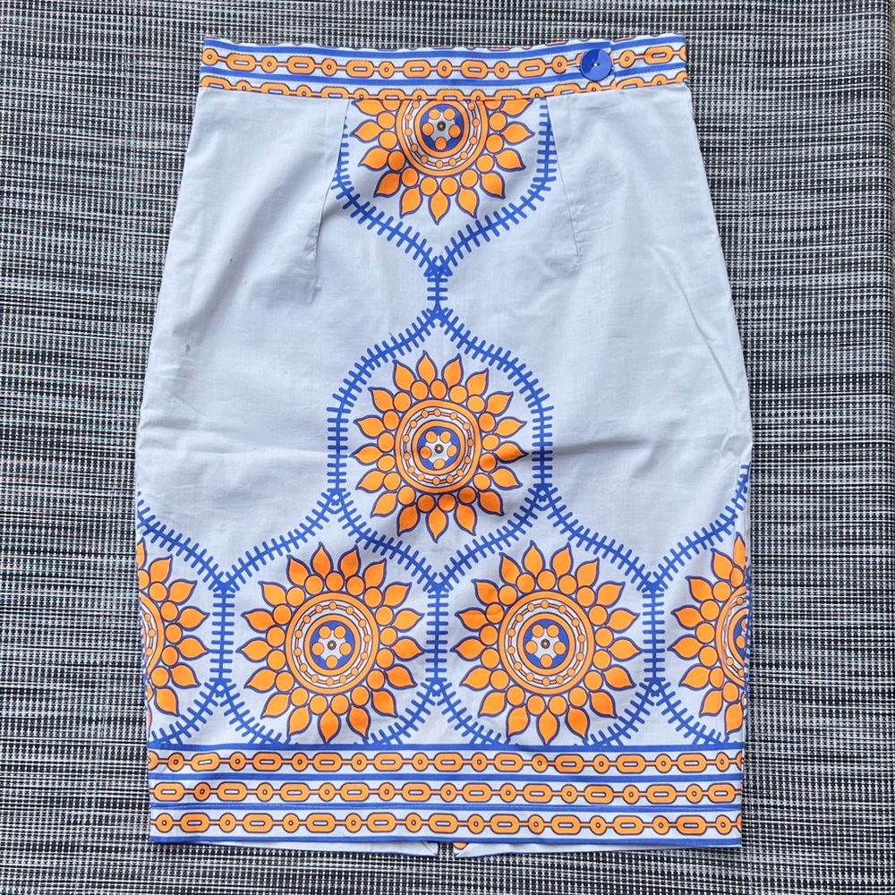 Plenty by Tracy Reese Geometric Pencil Skirt Size 4 Great Condition